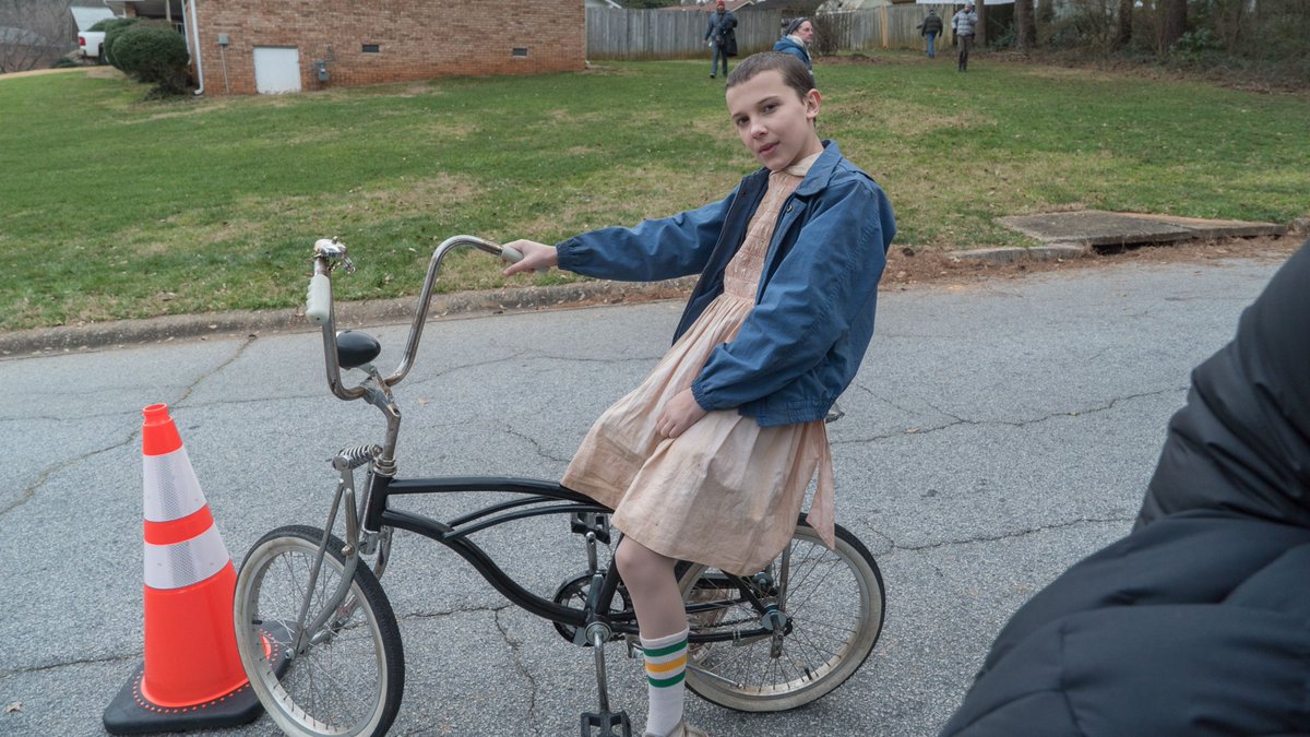 mike's bike stranger things