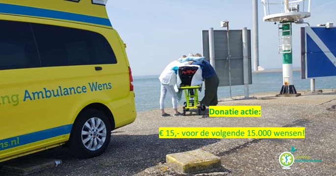 SupportnDonate's tweet photo. Donatie actie: 15.000 wensen hebben we sinds 2007 vervult.
Maar natuurlijk willen we graag nog meer wensen in vervulling laten gaan van terminaal zieke personen.

Daarom deze actie: € 15,- voor @StAmbulancewens ❤

Help jij mee? Doneer hier:  https://t.co/IAPAEV5OPQ https://t.co/5HL4NT2ZEY