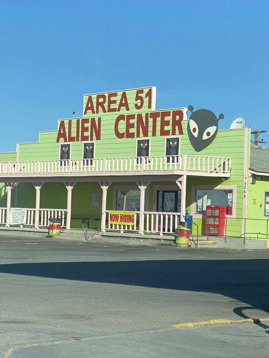 Funny little place to stop at 👽