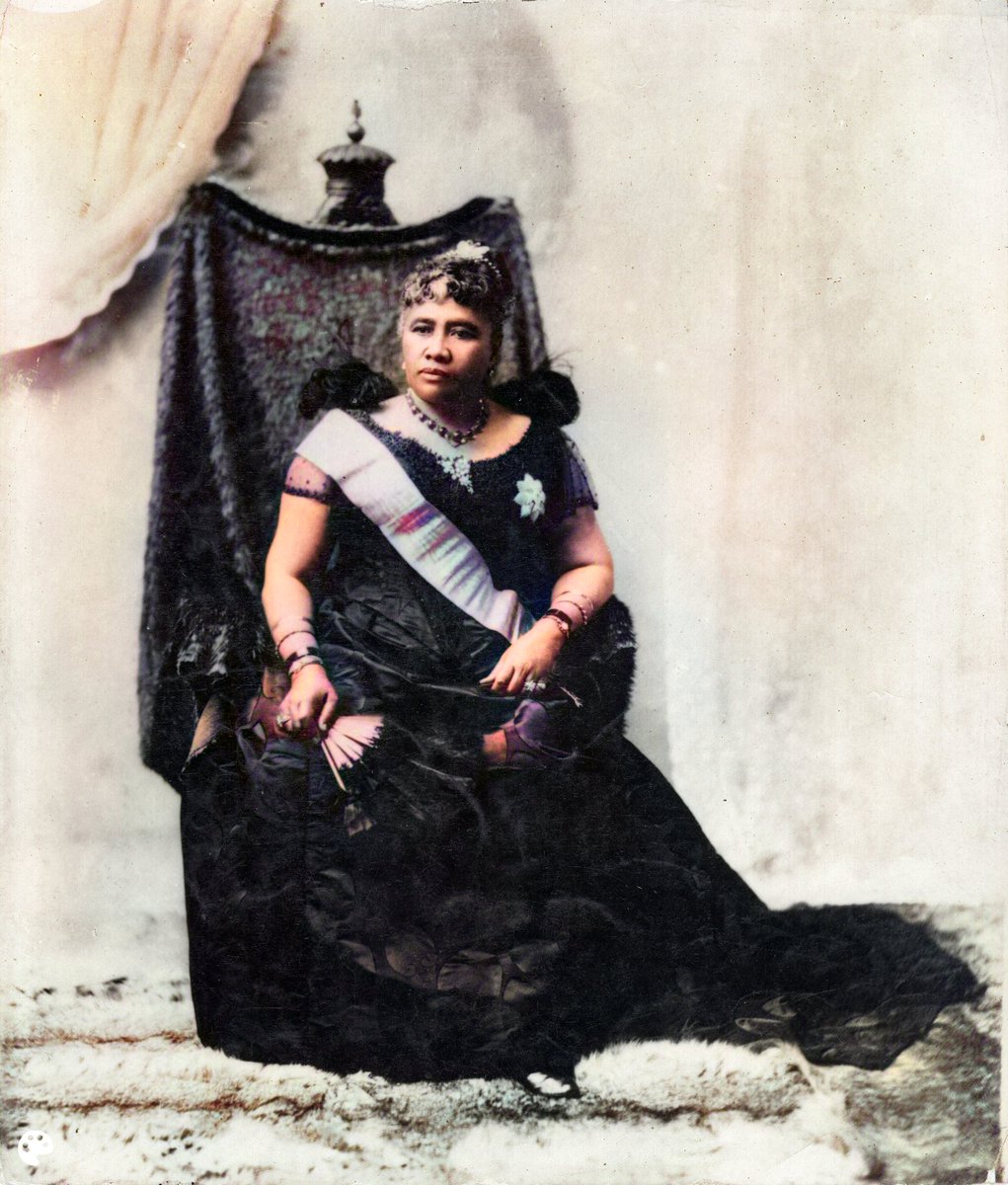 Keahiio's tweet photo. 103 years ago, Queen Liliʻuokalani passed away. Below is the earliest known photo of her, the day she became Queen, and one other photo. https://t.co/R3gntCGXr5
