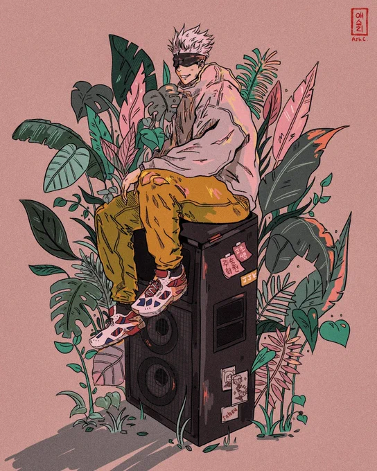 Cozy Gojo 🌿 

#JujutsuKaisen #jujutsukaisenfanart 