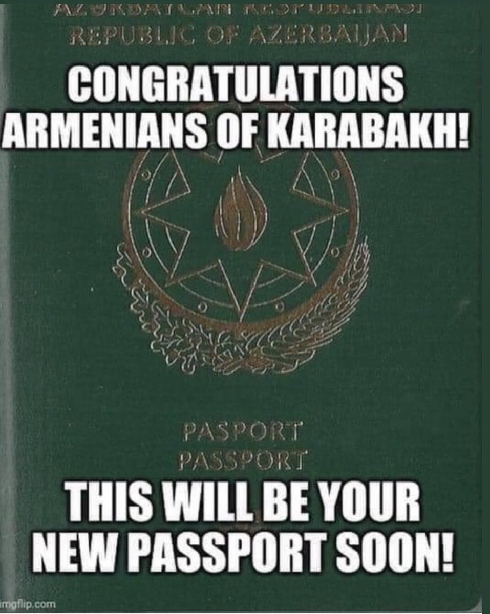 Narmina42656691's tweet photo. #AzerbaijanWonTheWar #KarabakhisAzerbaijan #shushaisazerbaijan #KarabakhWar #Armenian bye😂 #CapitulationOfArmenia🎉👏🏻 ❌#Artsakh🔚 #ArmeniaEndTheOccupation https://t.co/xHDQwbF7bO