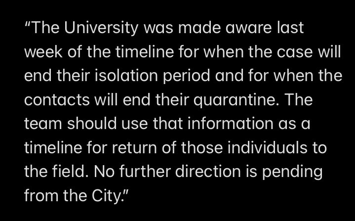 A spokesman from the City of Berkeley says no changes on their end. "Statement from last night is what holds."Here's that statement, again: