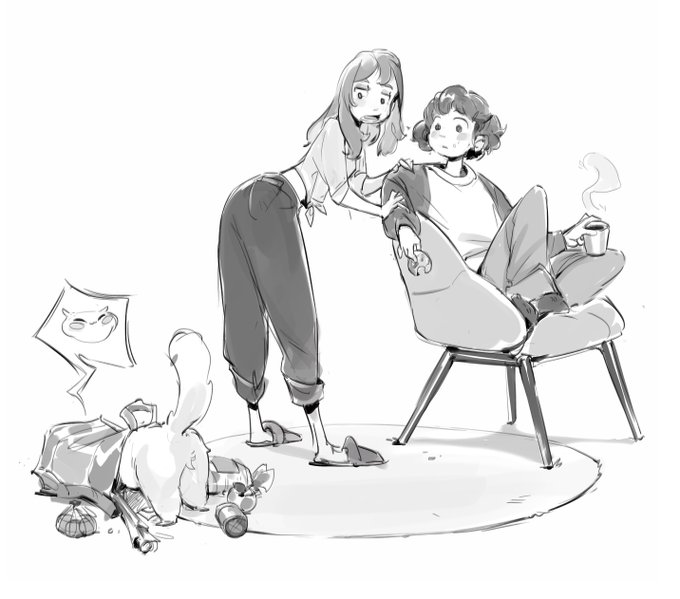 "..we need to talk about our roommate.." ? 