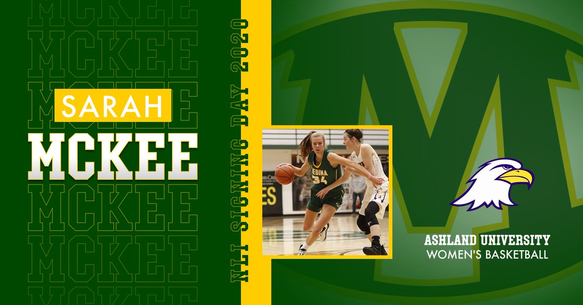 Our next NCAA Signing Day signee is Sarah McKee from our girls basketball team who will be attending Ashland University!  Congratulations to Sarah and her family! #CultureofChampions <a href="/AshlandWBB/">Ashland Women’s Basketball</a> <a href="/MCScomm1/">MCS Communications</a> <a href="/MedinaBoosters/">MedinaBoosters</a> <a href="/medinagbball/">Medina Girls Bball</a> <a href="/MedinaGazette/">The Gazette</a>