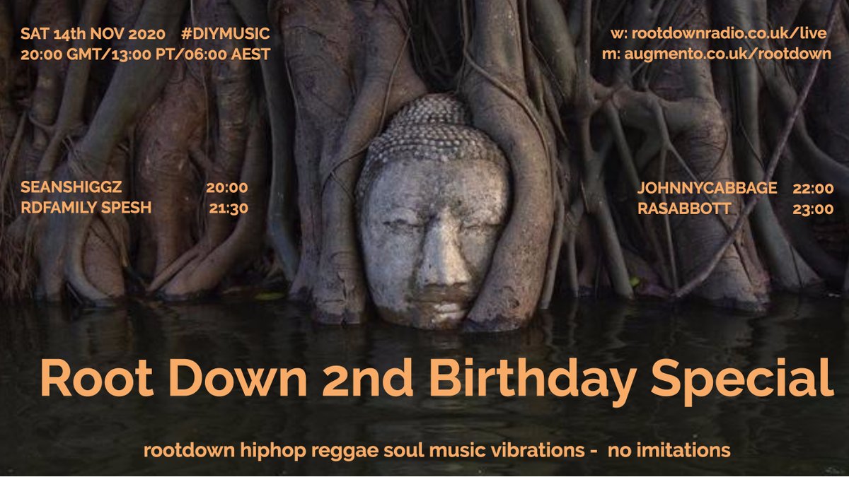 Saturday Night Live!!! 

rootdownradio.co.uk/live
augmento.co.uk/rootdown

#rootdownradio #diymusic