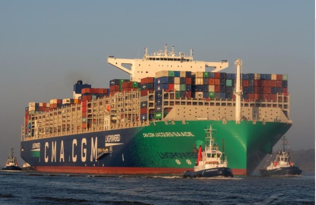 Rob_rtm's tweet photo. Daar komt ie @johan_klos, ik denk rond 2300 vast bij de RWG
#majorcall #cmacgmjacquessaade #inbound #Rotterdam #maasvlakte https://t.co/huwsYpzTWY
