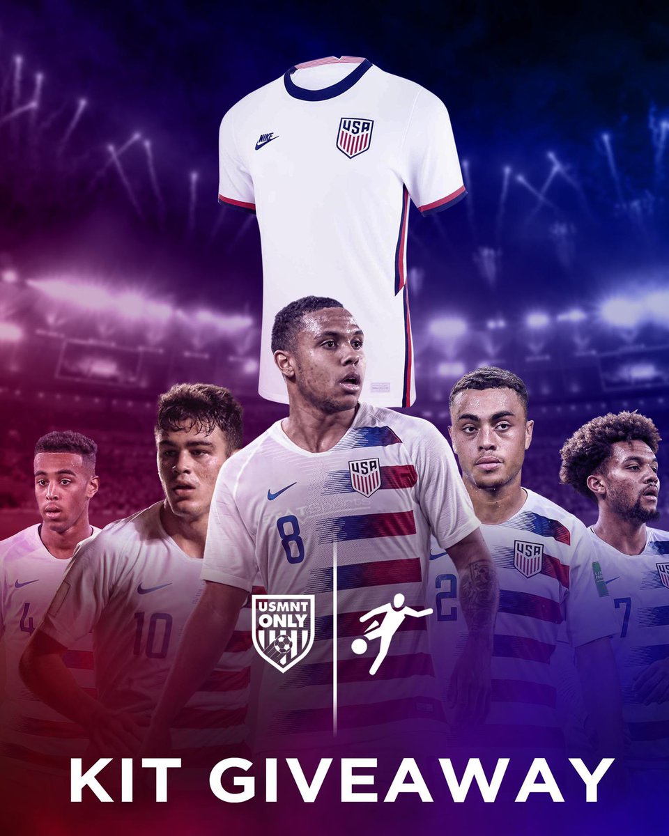 usmntonly's tweet image. 🔥 JERSEY GIVEAWAY 🔥

If the USMNT win tomorrow vs. Wales, we’ll be giving away a 🇺🇸 jersey of your choice! To enter:

1. Follow @usmntonly &amp;amp; @fbwonderkids
2. Retweet &amp;amp; like this tweet

We’ll announce the winner. Good luck!