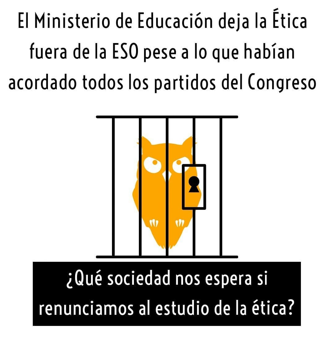 Filosofers's tweet photo. En estos tiempos de pandemia hemos visto al menos tres necesidades a cubrir y en las que se hace urgente invertir: ciencia, sanidad y ética. 

Con mejor conciencia como ciudadano esta crisis acabaría antes pues no miraríamos sólo por uno mismo.

#EticaESOImprescindible https://t.co/elbAyLdd6O