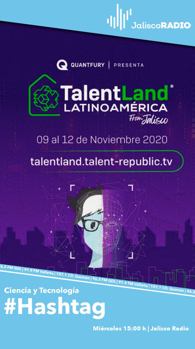 chaaksaldana's tweet photo. Hoy tenemos molida doble #hashtagjb con todo lo referente al #TalentLand y #FonotecaJB con una selecta lista de canciones para acompañar la tarde ambos en la señal de @JaliscoRadio
https://t.co/I4ihHm1trp https://t.co/p77fPiNBOr
