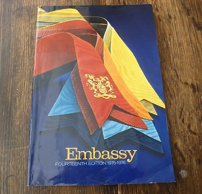 embassy cigarette coupons The house we grew up in: a well thumbed Embassy catalogue. 5,000 vouchers  for an executive slider telephone book
