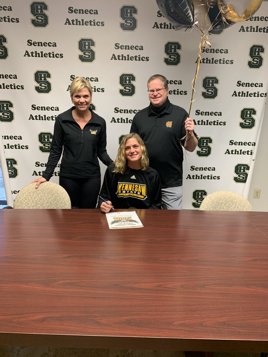 What a proud moment, watching your players and their family’s smile with joy! Congratulations to 4 of our seniors for continuing their athletic careers!! #NationalSigningDay #JMUFH #WCUFH #MSUFH #KSULAX