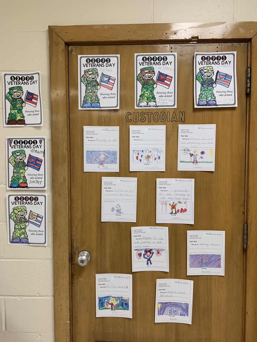 Look at how our 1st graders took care of Mr. Manny, our resident veteran at LE today! Thank you all veterans for your service to the U.S.A. 🇺🇸 #le58rocks #dg58pride #dg58learns