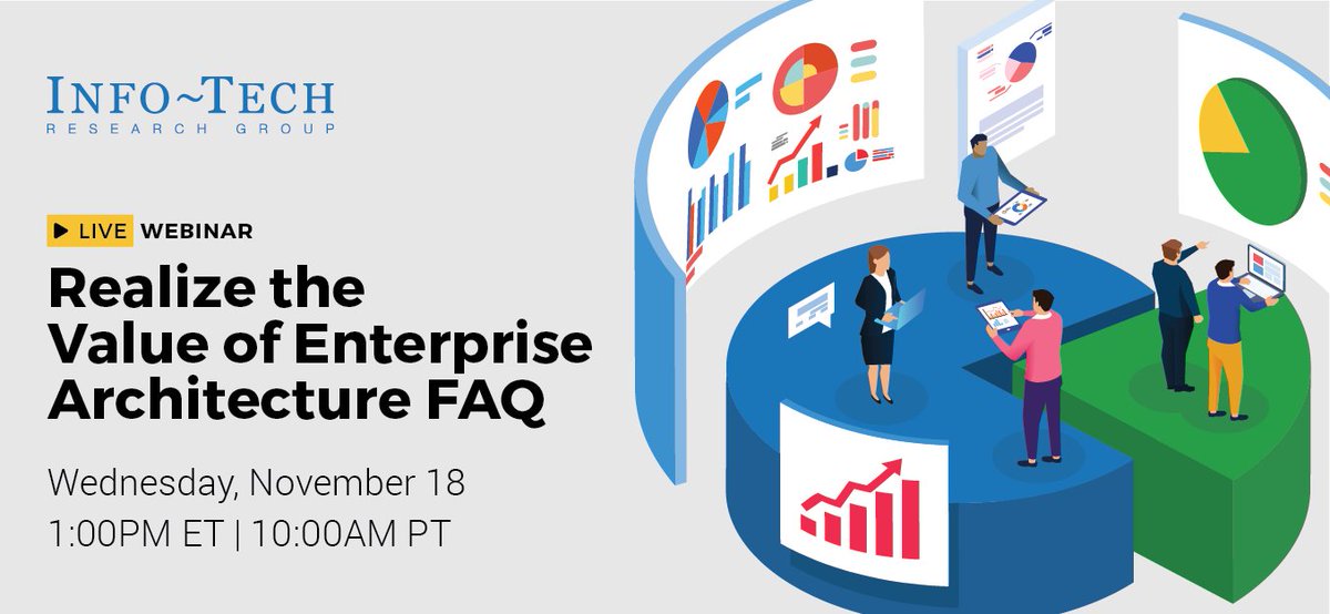 AndyNeill9's tweet photo. Following the success of our last webinar discussing modern Enterprise Architecture, we are hosting an FAQ event on how to realize the value of Enterprise Architecture. Please join us with your most challenging EA questions! #infotech #enterprisearchitecture https://t.co/YaUAgn6mln