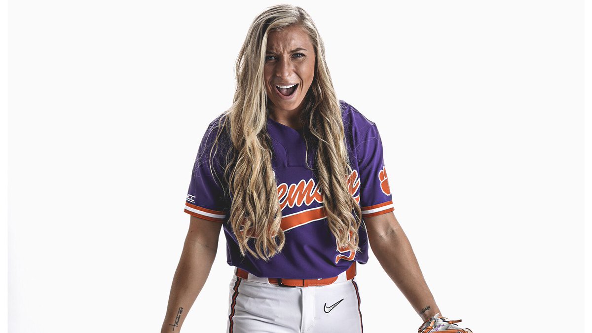 clemson softball jersey