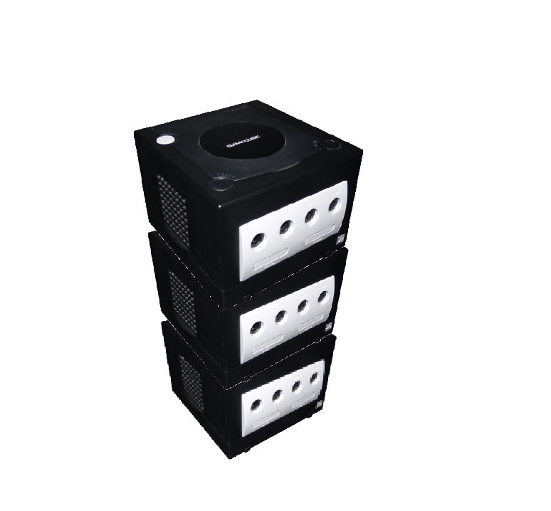 DarkSkinEmperor's tweet photo. Like for Xbox series x, rt for triple decker GameCube https://t.co/ZgRAJVY7l3