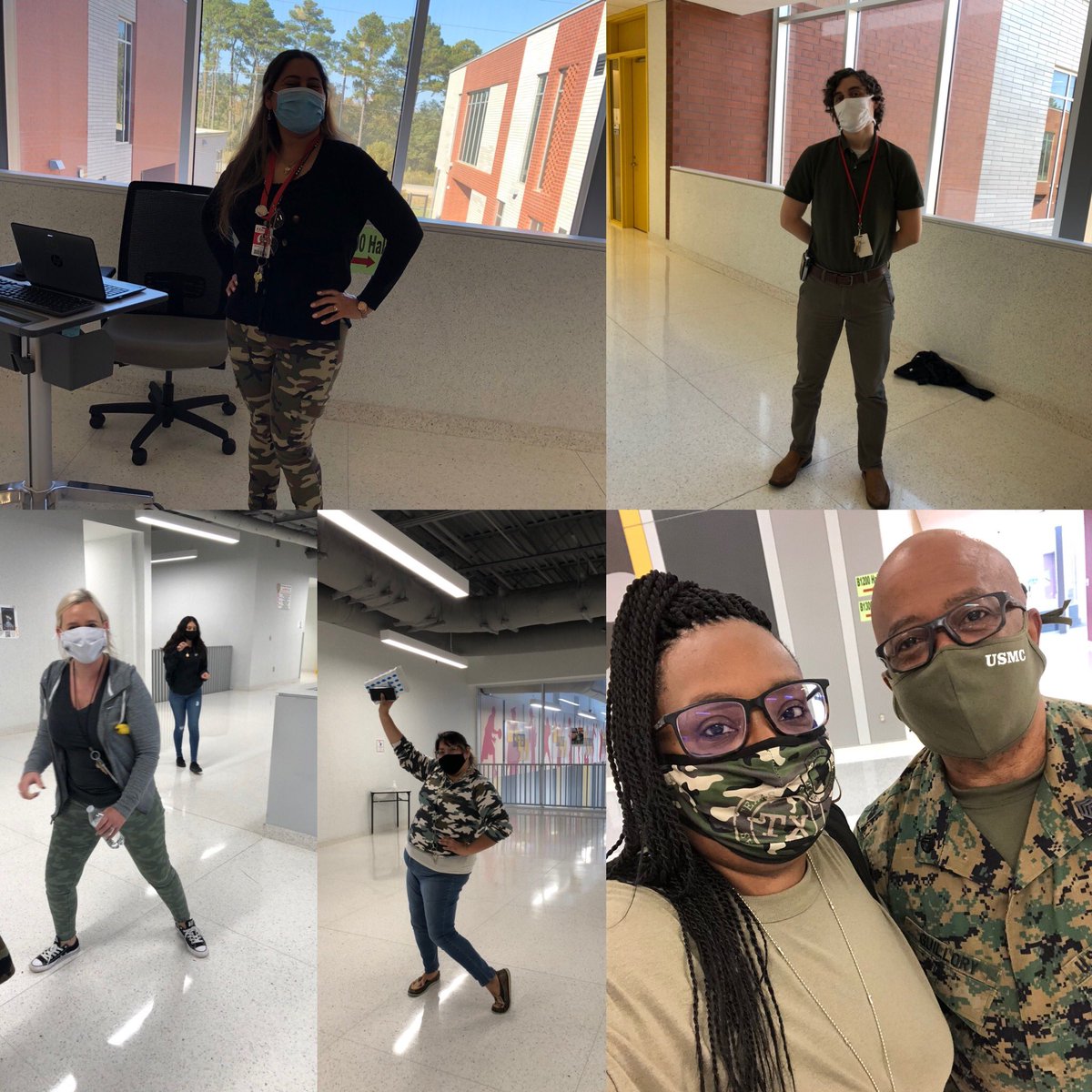 bre112266's tweet photo. @MeadMS_AISD staff and students are ready to Be all that we can Be. Showed up and showed out today for @GenerationTexas week Camo Day. @Counseling_AISD @Counseling_AISD #MeadGenTX @MeadJagLife https://t.co/Qj46oGTiL0