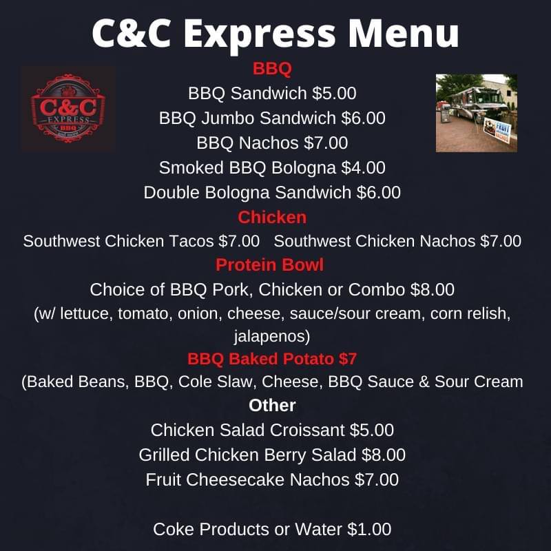 ccdinnerstogo's tweet photo. Check out the Menu for C&amp;C Express Tomorrow ! Don't forget there are TWO OPPORTUNITIES to get all your favorites on Thursday. 

11:00AM -1:00PM at Browning Springs Middle School
2:30PM - 5:30PM  at Catering &amp; Creations https://t.co/d58xoKunoA