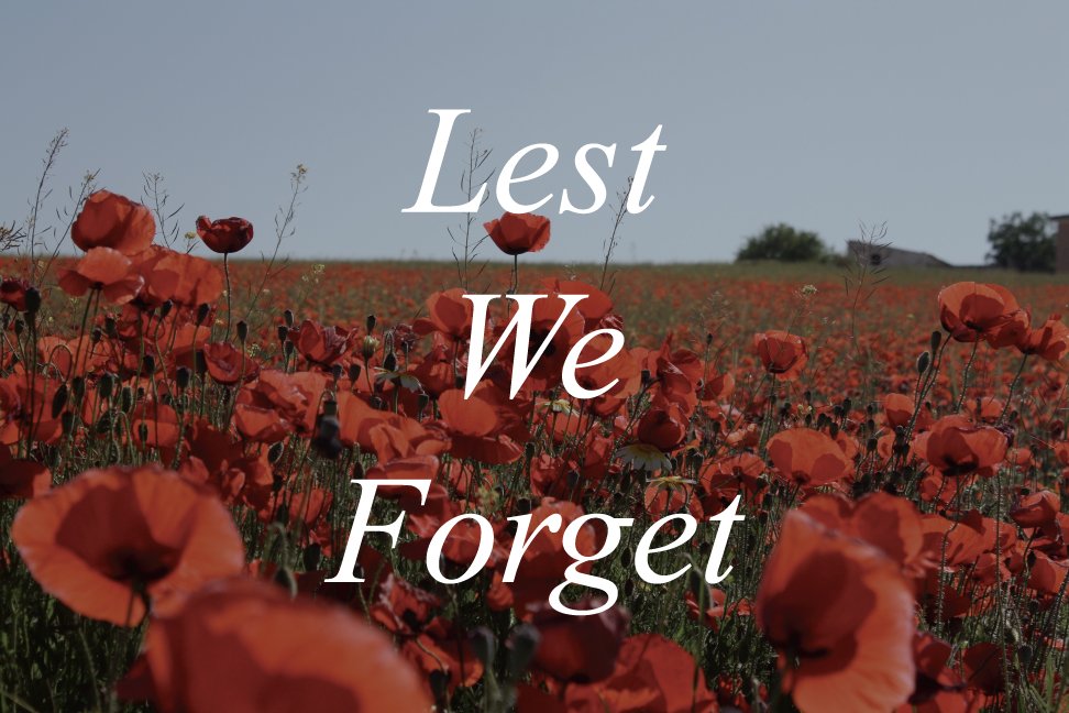 Remembering the brave who risked their lives so that we can live ours