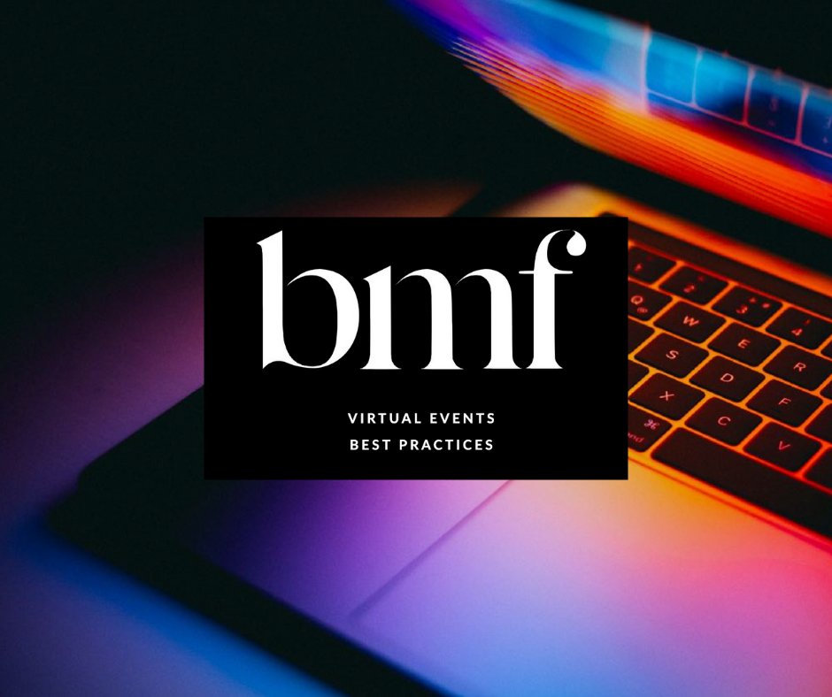 Check out our best practices for virtual experiences + events. Click to read our POV. cloud.bmfmedia.com/index.php/s/kw…