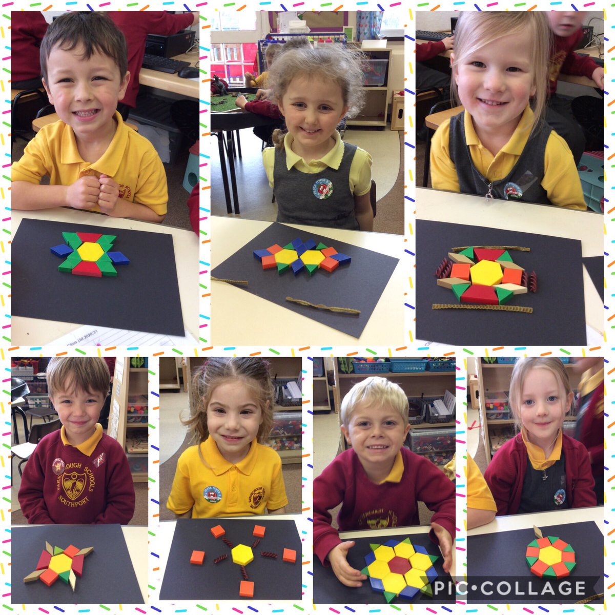 FRISroom2's tweet photo. Look at the super rangoli patterns we have made to celebrate Diwali! https://t.co/3WPfL4mMme