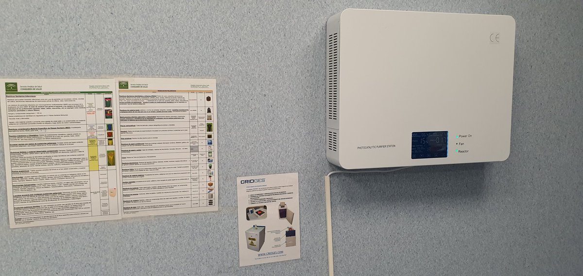 aphurs's tweet photo. Gracias al H. U. Reina Sofia por seguir mejorando en Bioseguridad. No solo disponemos de sala de Autopsias BSL3 donde realizamos desde Marzo autopsias COVID si no que hoy nos la mejoran con un sistema de depuración del aire (CRIOGES) dentro de la sala. No se puede pedir más. https://t.co/jq0cslUibR