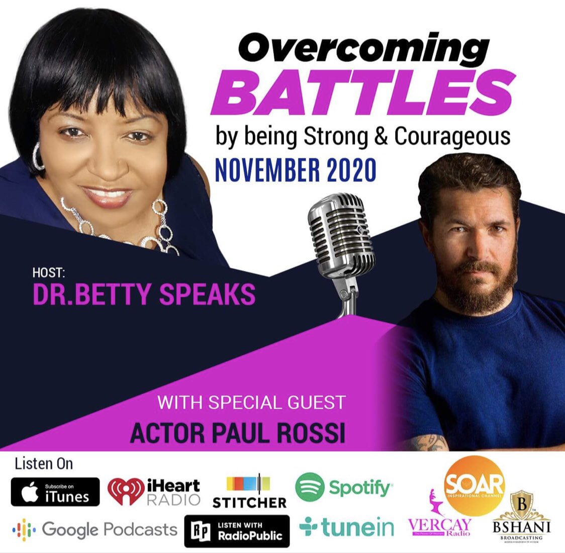 Don't SUFFER ALONE! 
Paul A. Rossi, Self: Actor, Military Veteran, My brother, Ambassador of Mission22 Paul Anthony 

#Warrior4Life #WeSeeEashOther #mission22 #thepunisher #VET4LIFE
Scroll down on the link @
vercayradio.com/overcoming-bat…

vercayradio.com/overcoming-bat…
