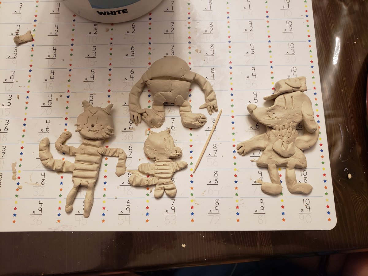 PeruginiJessica's tweet photo. #DavPilkey @Scholastic  just some rainy day activities from my 9 year old daughter https://t.co/IkPxgShAKz
