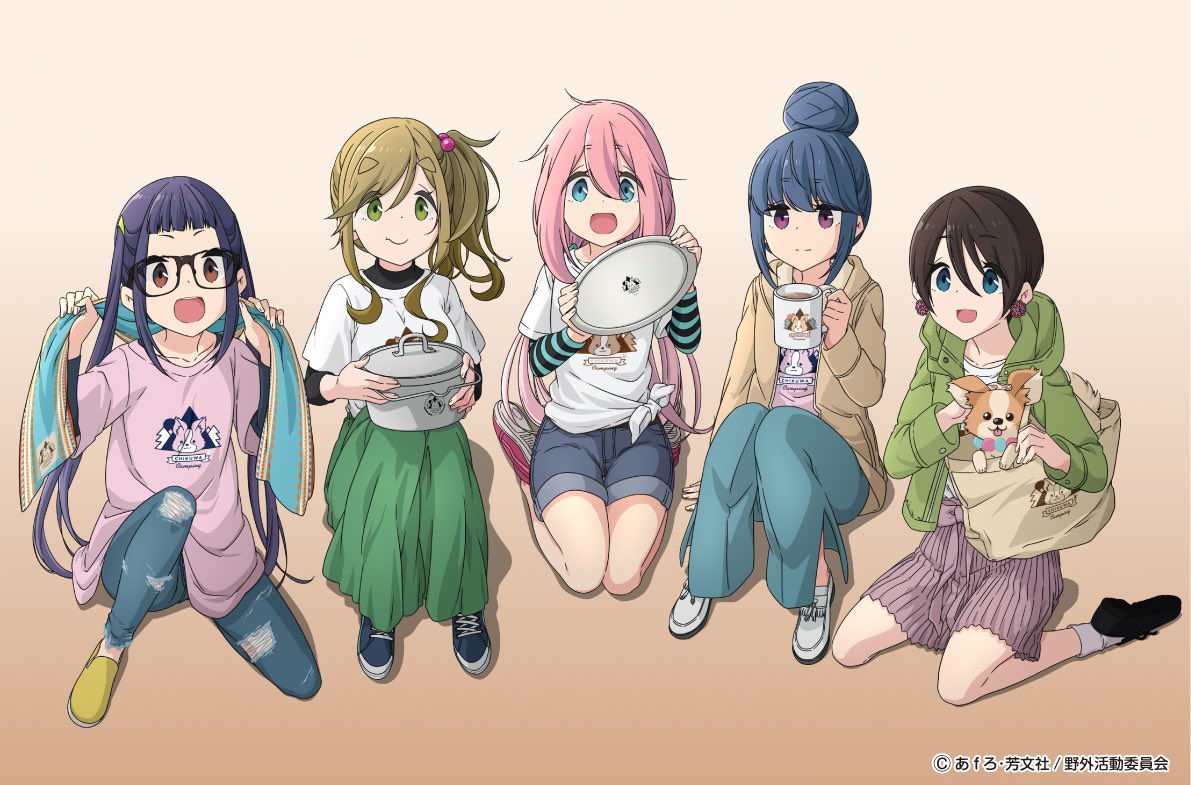 Laid-Back Camp tweet media