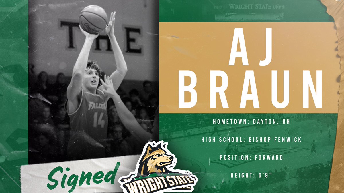 WSU_MBB's tweet photo. 𝒜.𝒥. ℬ𝓇𝒶𝓊𝓃 🖊 

Welcome to our #RaiderFamily, @braun_aj!
#RaiderUP | #GetRowdy
📝: https://t.co/J8D1dd1MDW https://t.co/eltmOFe0Lk