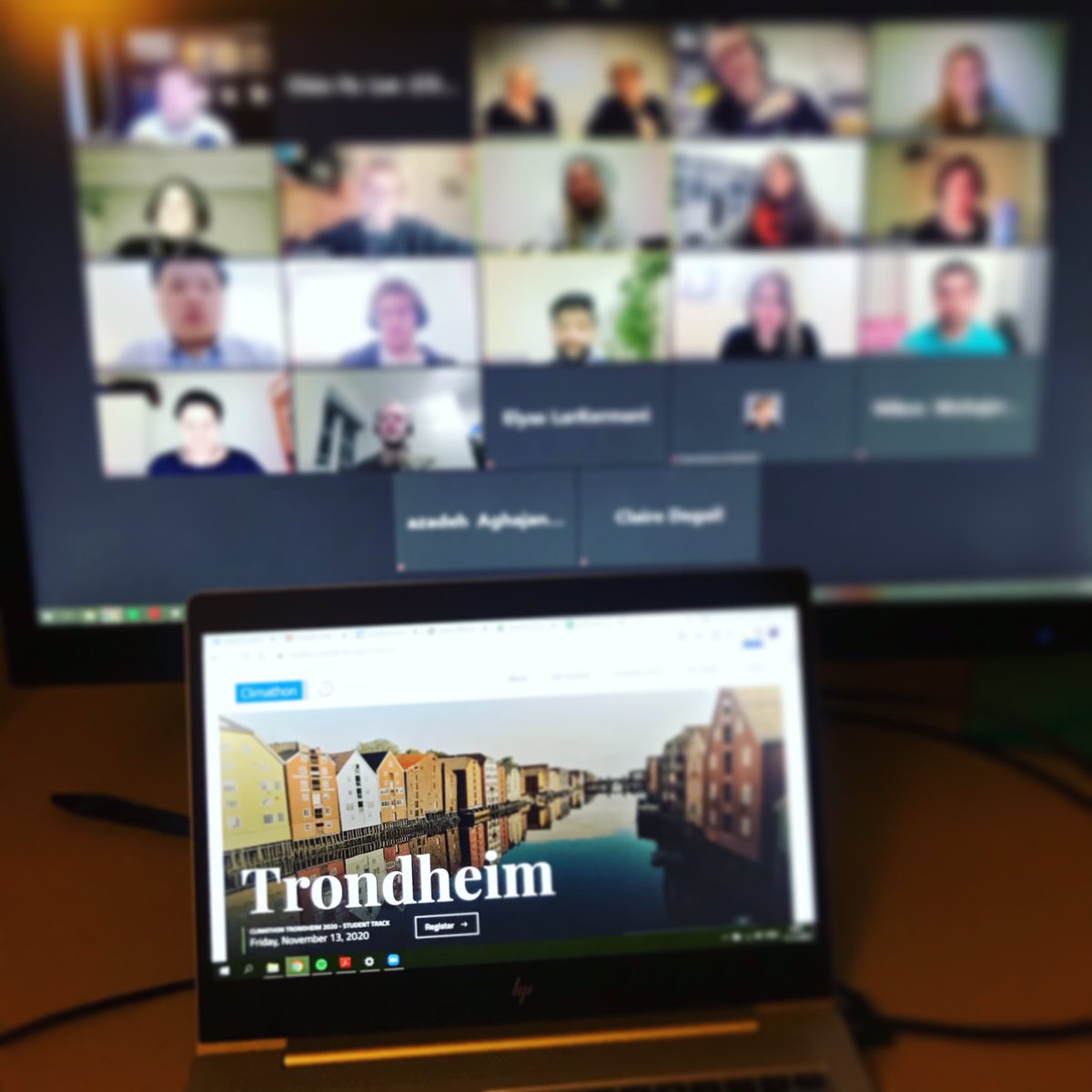 Climathon Trondheim tweet media