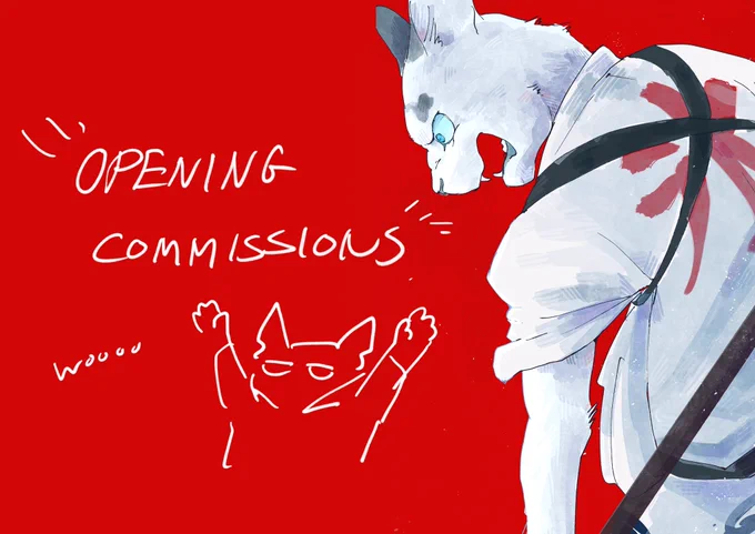 Soooo I'm opening commissions for the first time! 
5 slots total (I'm posting the same image on insta), DM to claim!
I'm guessing I'll turn around in a month but it'll depend on how much school work I have :) #commissionsopen 