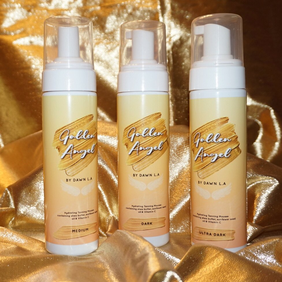DawnFinnegan1's tweet photo. Such a surreal but proud day today as I finally launched my first beauty product Golden Angel Tan. I’ve dreamt of this since I was 18 and after so much hard work today is the day my dream became a reality💛. Stay focused and never give up 💪🏻 #louthchat https://t.co/JOPzOuKkj8