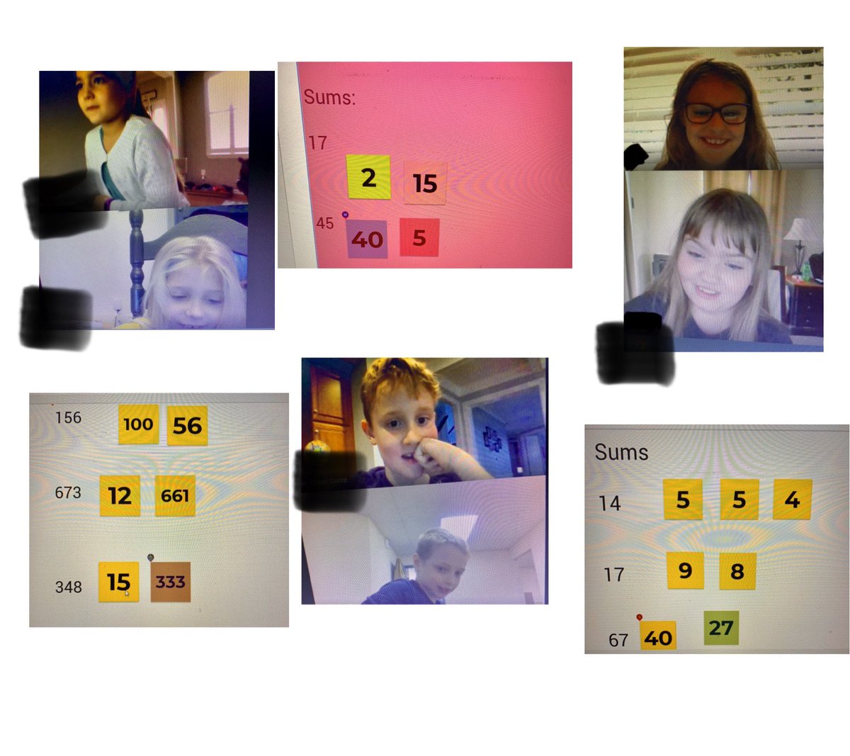 Another great way to utilize small groups on <a href="/GoogleMeet2/">GoogleMeet</a>
 #palisd cyber academy students enjoyed working on math facts today with our own modified version of “salute” from <a href="/everydaymath/">everydaymath</a> and using <a href="/googlejamboard/">Google Jamboard</a> #bulldogpride <a href="/palisdDN/">Durham-Nockamixon Elementary School</a>
