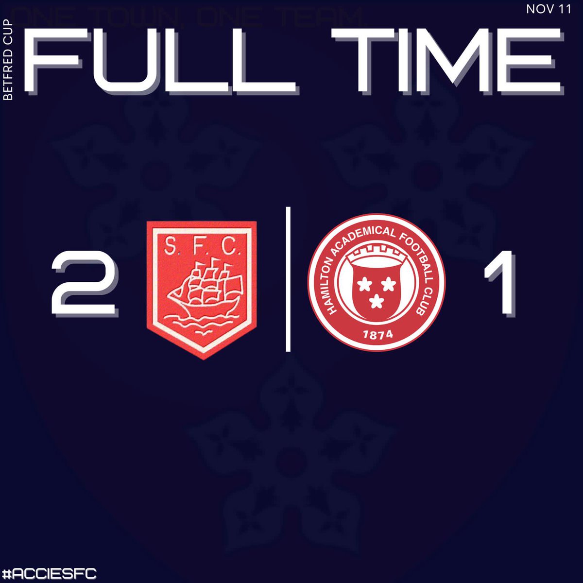 Hamilton Accies FC news stats info tweet media