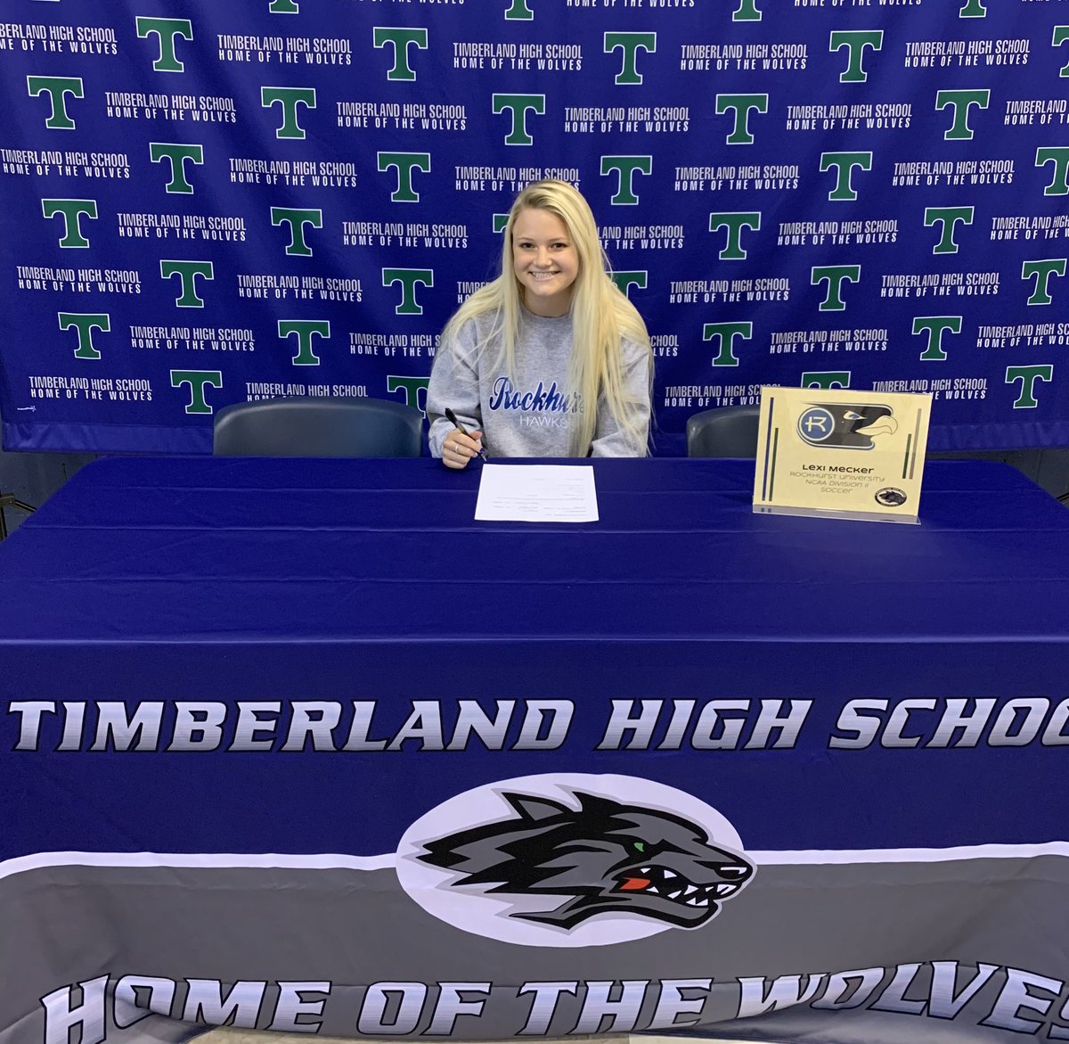 thsactivities's tweet photo. Congrats to Lexi Mecker for signing to play soccer for Rockhurst University! https://t.co/jYj8ZrXOLJ