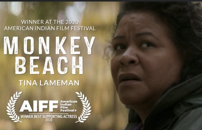 screen_office's tweet photo. Congratulations Loretta S. Todd director of Monkey Beach which swept all scripted feature film awards at the American Indian Film Festival including Best Film, Best Director, Best Actress and Best Actor, during the 45th annual Film Festival.
#AIFF2020 @AIFISF #IndigenousStories https://t.co/dWvJxhvW0Y