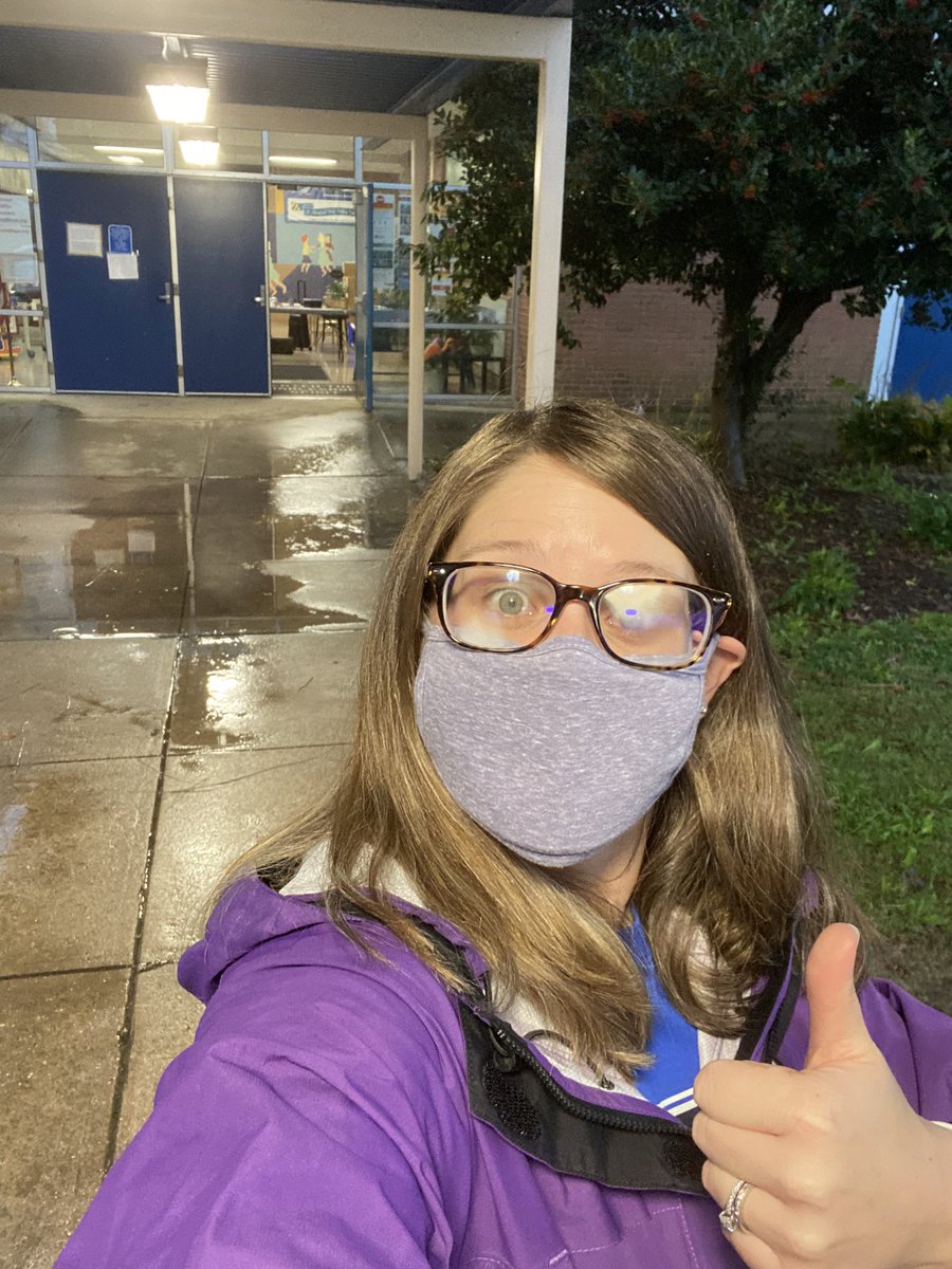 You can’t stop the MUSIC! 🎶 Rain or not, we are distributing instruments tonight at <a href="/CharlesmontBCPS/">Charlesmont Elementary</a>! Steamed up glasses and all 😆