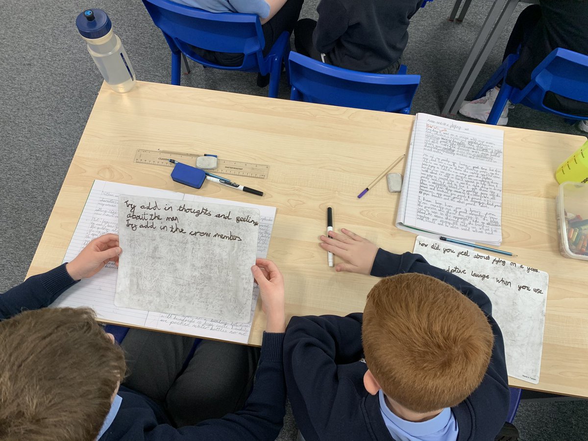 MissOliverStNin's tweet photo. Proof reading, editing and redrafting our narrative writing pieces #peerfeedback #uplevelling https://t.co/etdG7aizBg