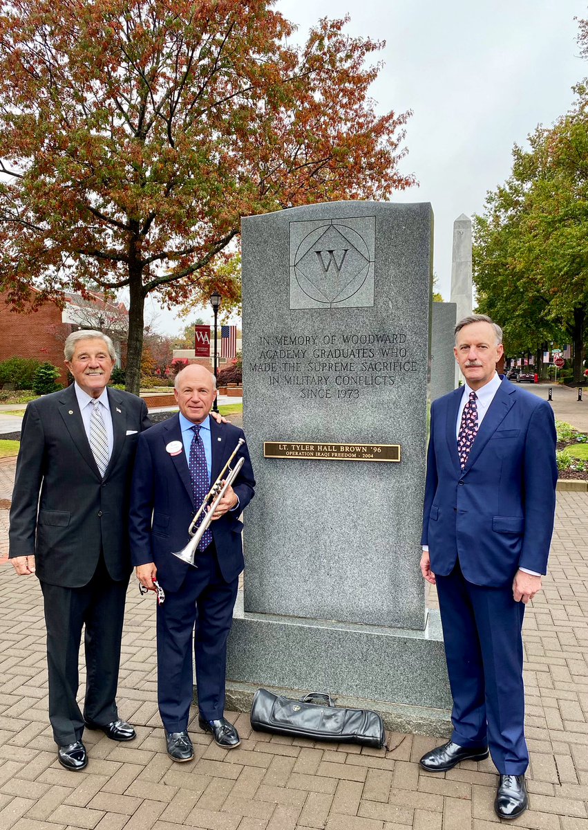 CFreer1994's tweet photo. So #WoodwardGrateful for our many veterans @WoodwardAcademy and GMA who have served our Country these past 121 years! Thank You @WAalumni Dan Cathy ‘71 for helping us honor these heroes on #VeteransDay2020 @dancathy @ChickfilA @WAPresident #WoodwardWay https://t.co/RYk2kEq1wf