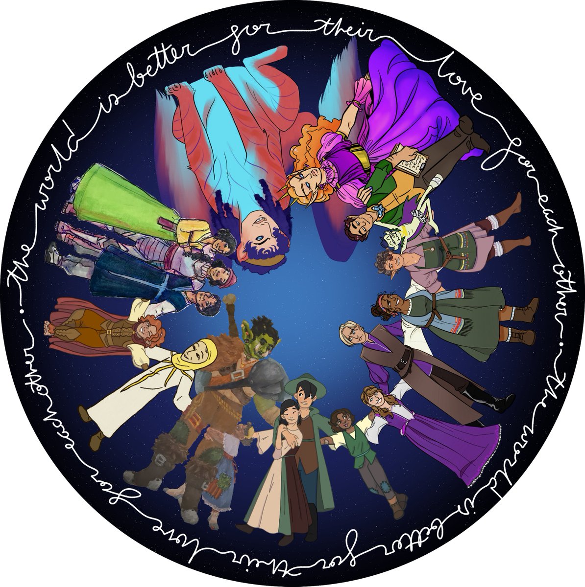 SerAtlantisite's tweet photo. a round (😎) of applause for the heroes. #innbetween The world really is better for the love of our friends https://t.co/iVWi6bqVgf