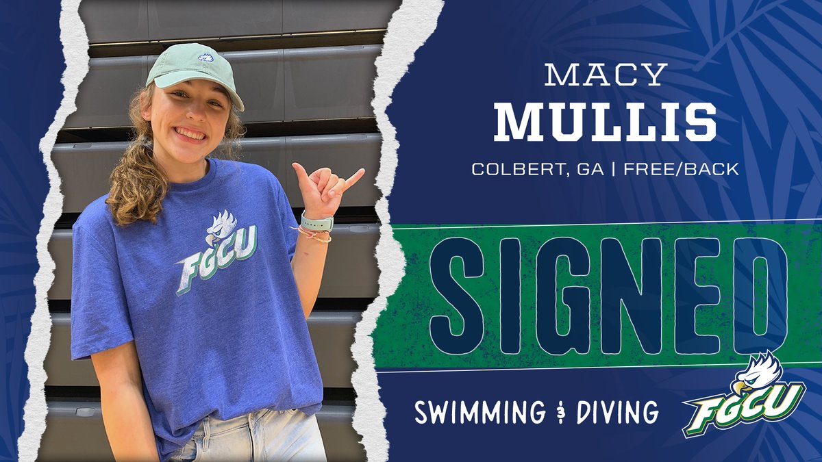 fgcu_wswimdive's tweet photo. 𝐖𝐞𝐥𝐜𝐨𝐦𝐞 𝐭𝐨 #TheNest 

✍️ | Macy Mullis

#NSD x #OnceAnEagleAlwaysAnEagle 🤙🌴🦅 https://t.co/E9AVgl4nMY