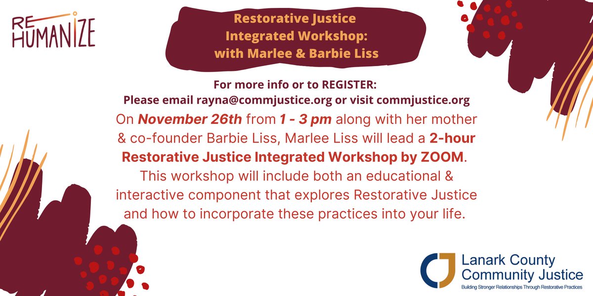 LCCommJustice's tweet photo. Tune in to hear Marlee Liss share her empowering story on Lake 88, Nov 19th at 4:30pm OR register through the provided link for our events taking place on Nov 26th: 11am Zoom Panel Discussion &amp; 1pm Zoom Workshop: https://t.co/fuiWIYQa9R https://t.co/w5tIsdHuUw