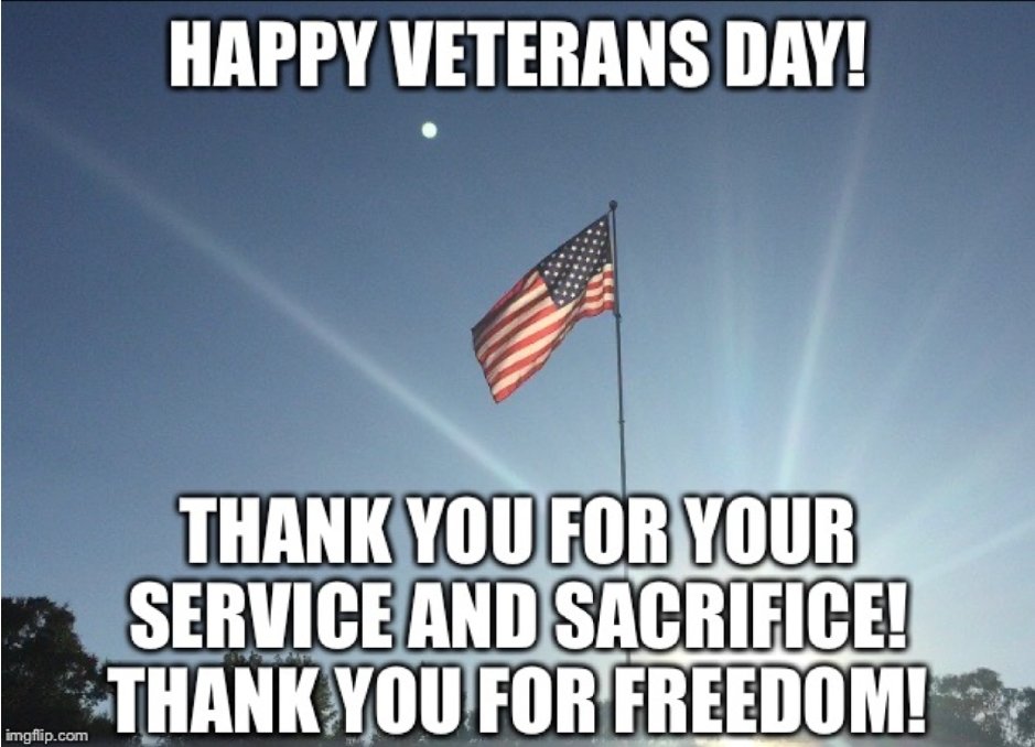 pgvTitans's tweet photo. GWC Fightin Titans wish all of our Veterans, past &amp; present, Happy Veterans Day. Thank you for your willingness to pay the ultimate sacrifice for our freedom. https://t.co/tbo77iMwMD