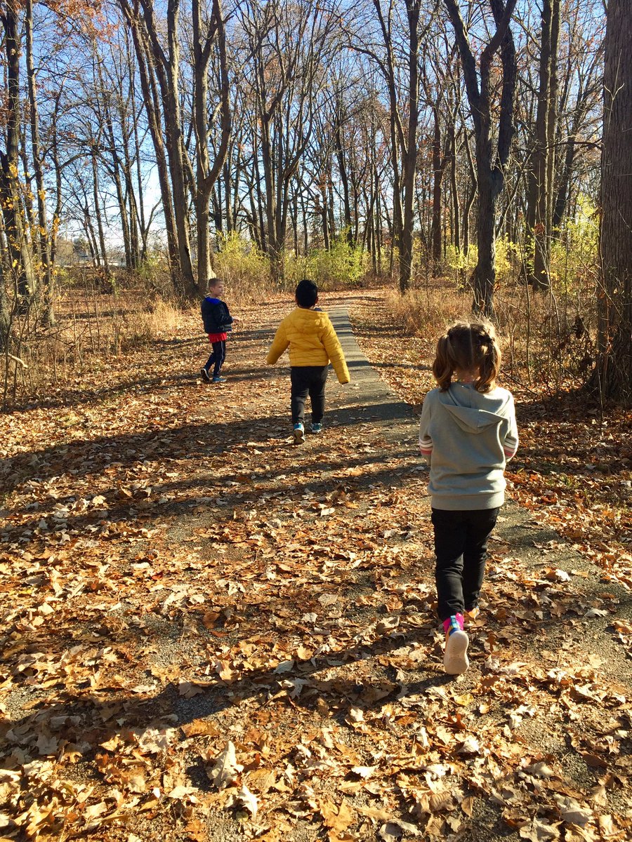 Afternoon walks with the GAINS crew 🍂  <a href="/ForestGladePS/">Forest Glade Gators</a>