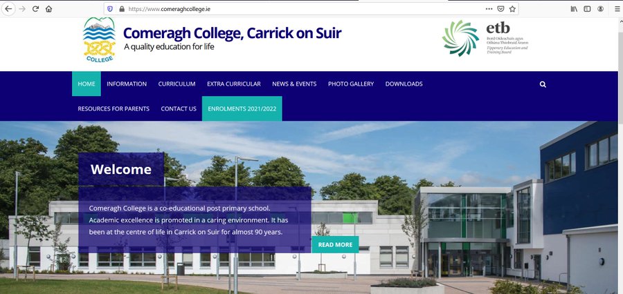 THE WAIT IS FINALLY OVER🎉Our online APPLICATION FORMS for ADMISSION to Comeragh College for 2021/2022 will be OPEN from November 12th 2020 until December 3rd 2020. Check comeraghcollege.ie and click on Enrolments 2021/2022 or click on the link here: tinyurl.com/CCEnrolments