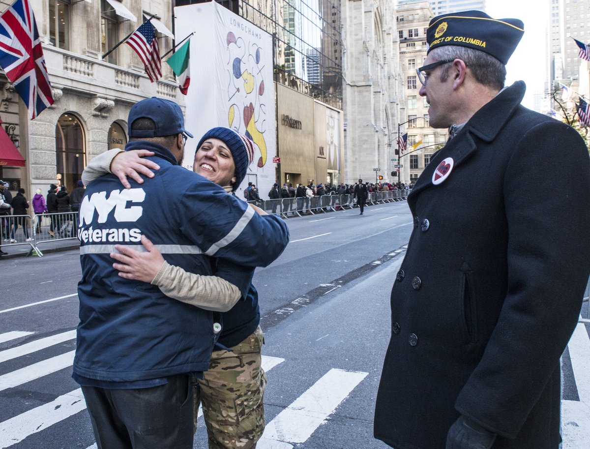 Seriously, I LOVE Veterans Day. It keeps me going through the tough, complicated work throughout the year. Thank you to all the veterans in my life - YOU keep me going. Take some time to celebrate US today, even if we can't be together at the parade this year.