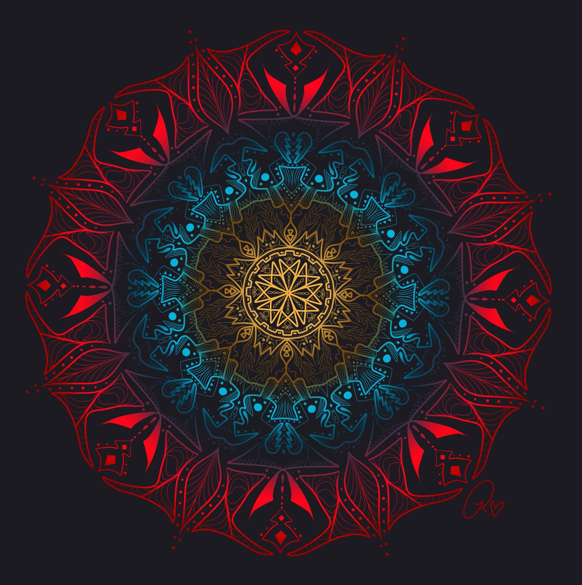 raydaymaeday's tweet photo. #KingdomHearts #mandala #vanitas https://t.co/nJJgiNZxN0