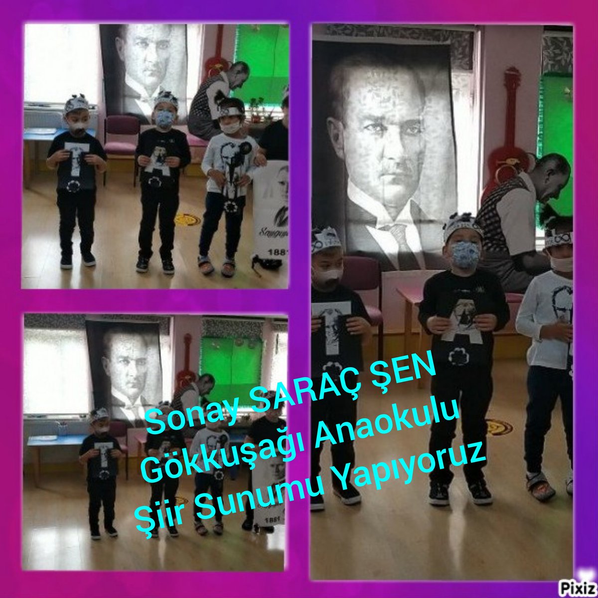 bloklarla's tweet photo. @K_taniyorum Arkadaşlarımıza şiir sunumu yapıyoruz #etwinning https://t.co/lfzz6ojvs2