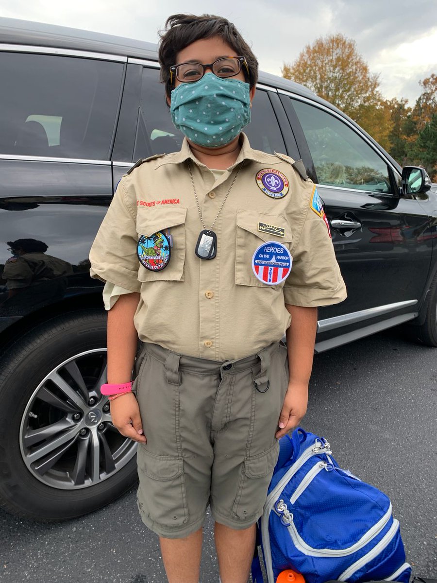 Our Gladiators make us so proud every day. Rahul honored our Veterans today by dressing in his uniform. Thank you, Rahul, for lifting others with your compassionate and generous spirit!